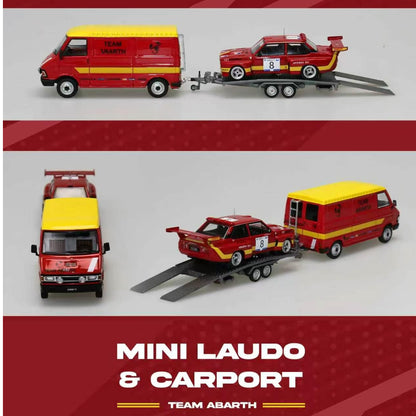 CTMCK 1/64 Abbas Fleet Logistics Transport Vehicle Set Foshan Exhibition Limited Diecast Model Car