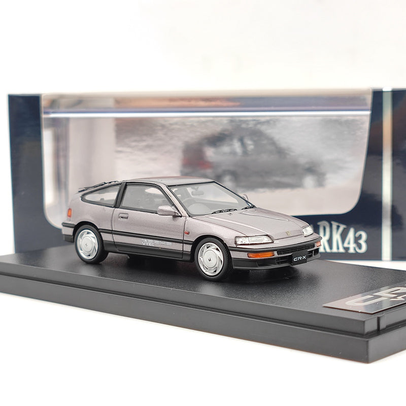 Mark43 1:43 Honda CR-X VTEC SiR EF8 Gray PM4392GM Resin Model Car Limited