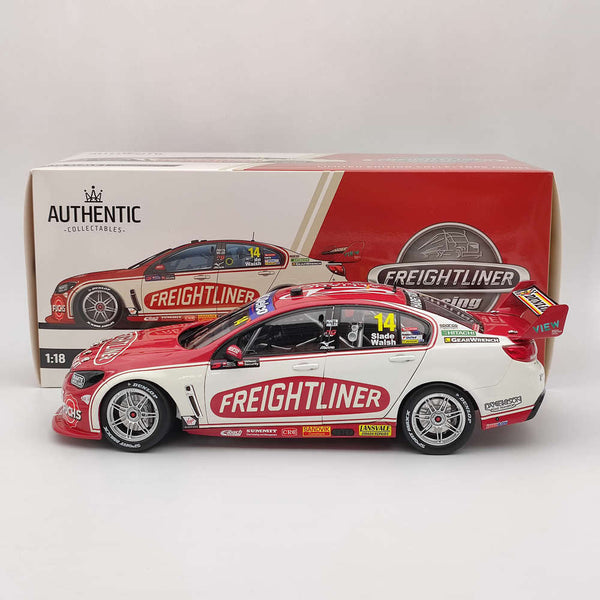 1/18 Authentic Freightliner Racing #14  VF Commodore Supercar 2016 #ACD18H16A Diecast Models Car Limited Collection