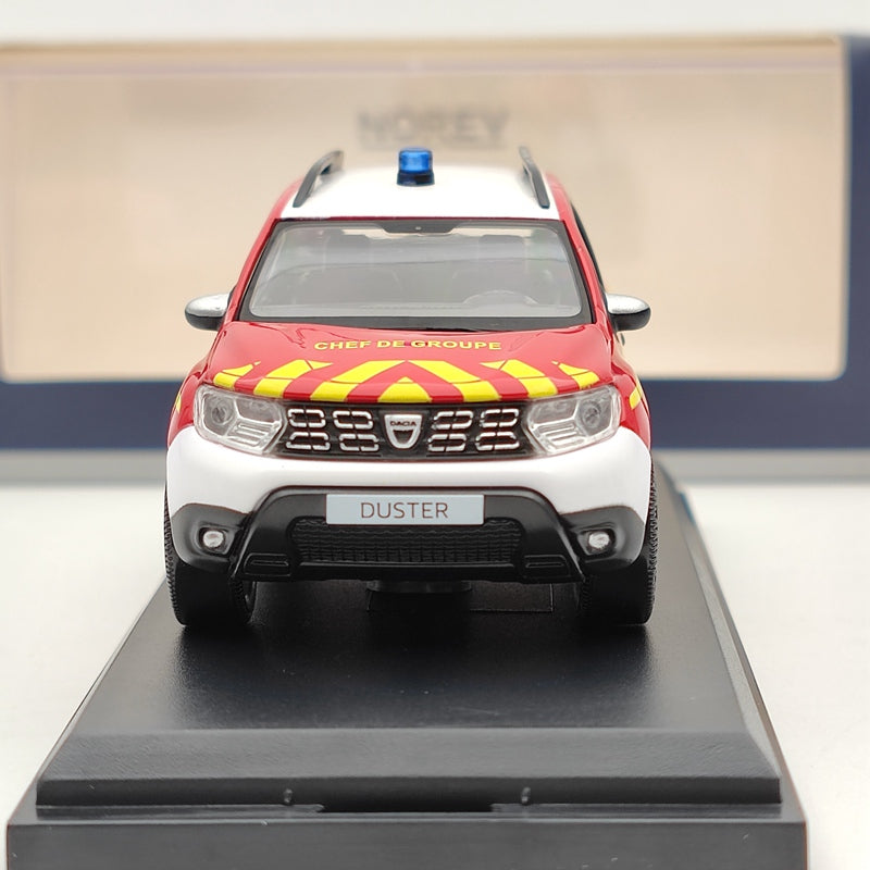 Norev 1/43 Dacia Duster 2018 POMPIERS Chef de Groupe Fire Brigade Diecast Models