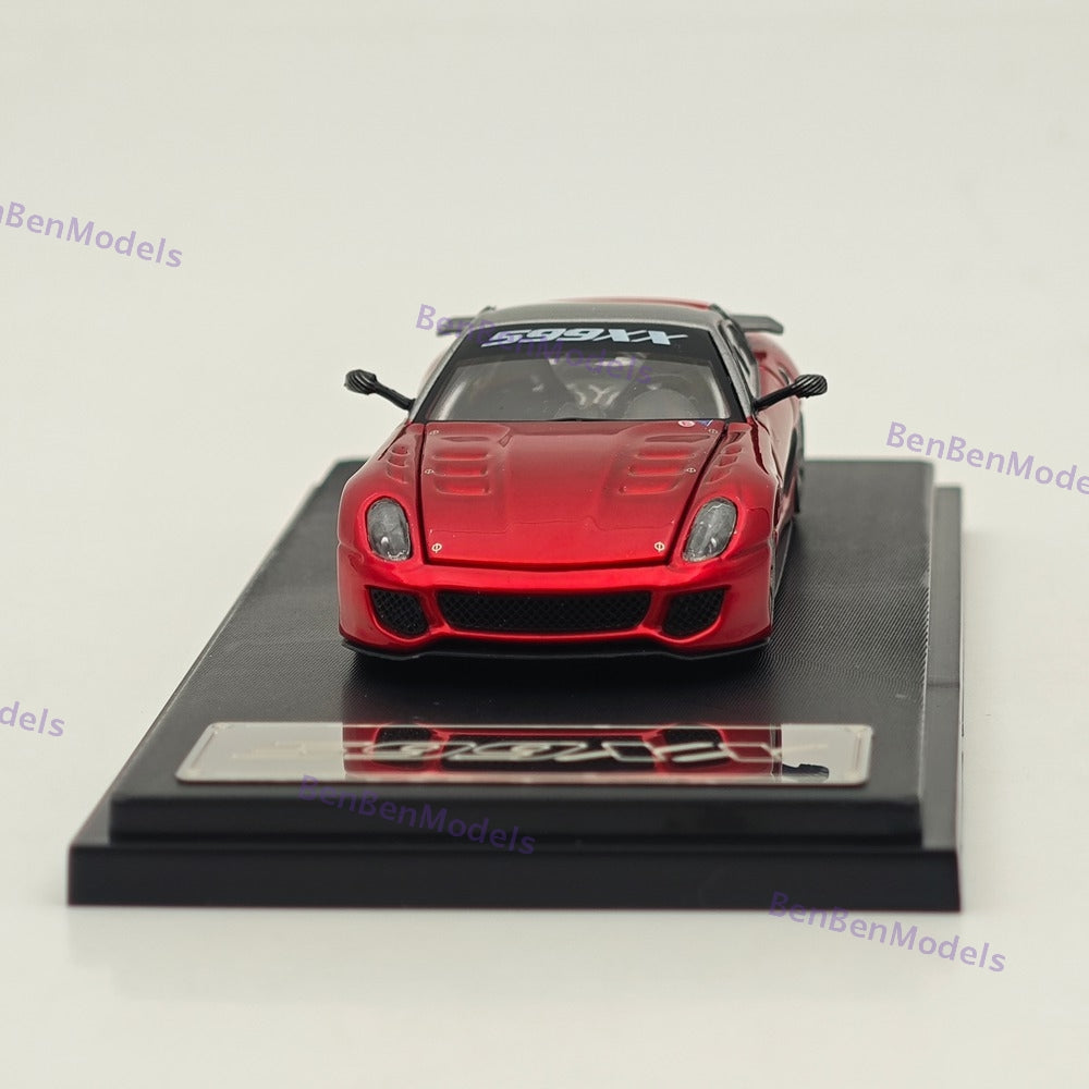 RM 1:64 599XX Racing Sports Model Diecast Car Model with Openable Hood