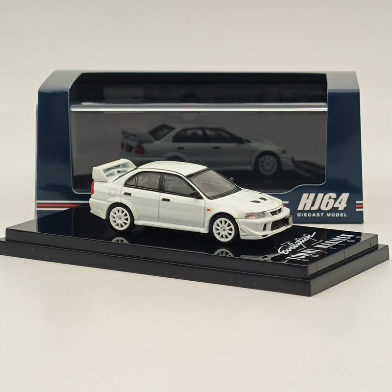 Hobby Japan 1/64 Mitsubishi Lancer RS Evolution VI (T.M.E) HJ643033AW White