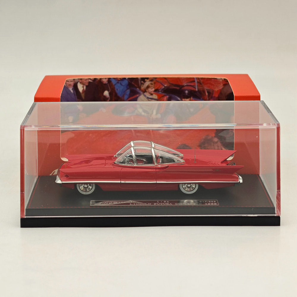 1/64 HRN Model 1955 FUTURA CONCEPT Minichamps Red Diecast Models Car Collection