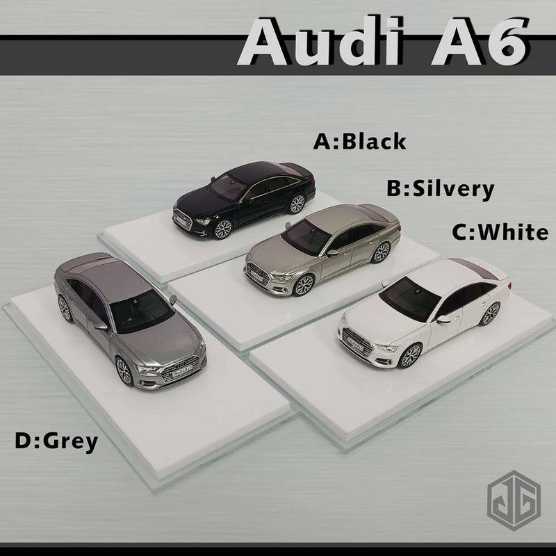 Pre-sale JG 1/64 Audi A6 C8 Miniature Resin Toys Car Models Hobby Collection Gifts