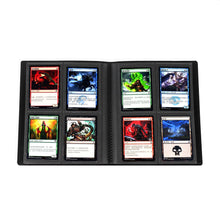 4 Pocket PP TCG CCG Card Binder with Elastic Strap Trading Card Storage Album