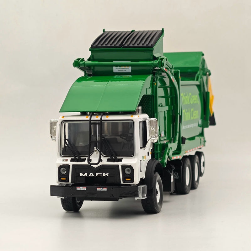 FIRST 1/34 MACK TERRAPRO TRONT LOAD REFUSE WITH CNG TAILGATE Green 10-4006