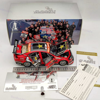 1:18Classic  HRT Bathurst winner 2011 Holden VE Commodore Nick Percat & Garth #2