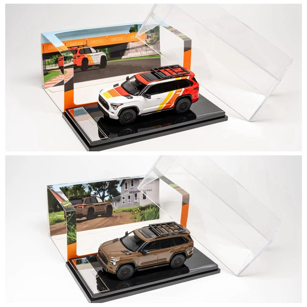 GCD 1:64 Sequoia TRD PRO SUV Diecast Alloy Model Car Limited Collection
