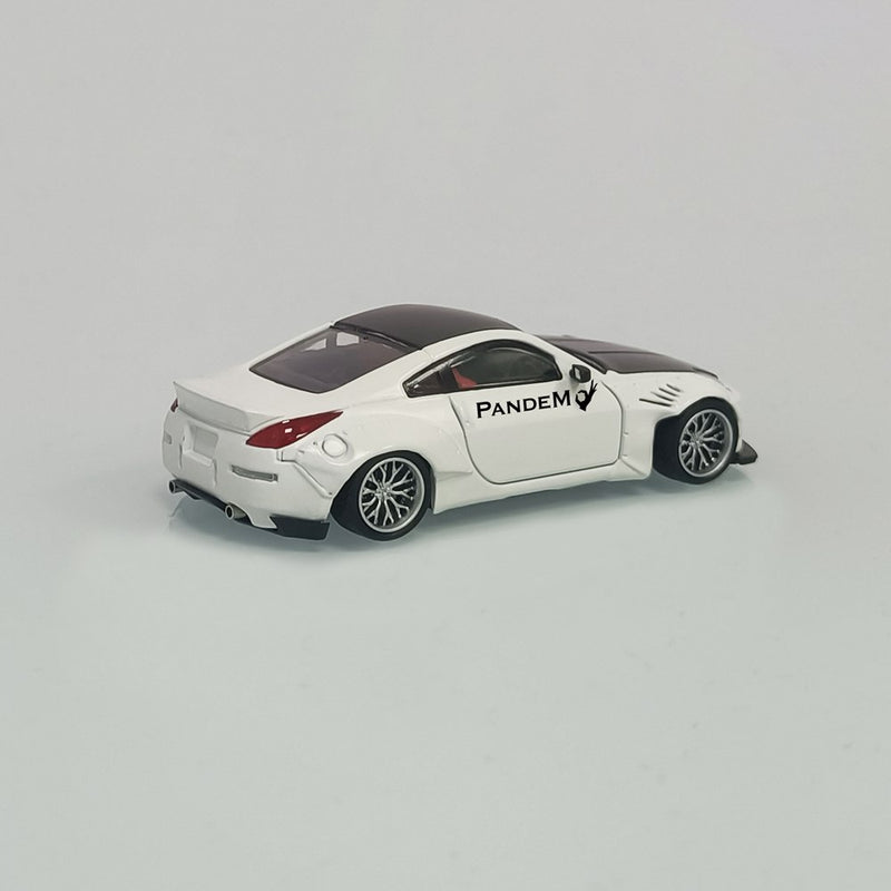 Pre-sale LMLF 1:64 Nissan 350Z Rocket Bunny Miniature Diecast Toys Car Models Miniature Hobby Collection Gifts