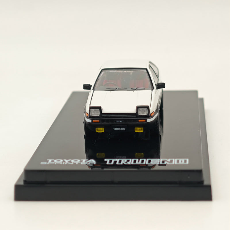 Hobby Japan 1/64 Toyota SPRINTER TRUENO GT APEX (AE86) JDM Style White HJ641052AWB Diecast Model Car