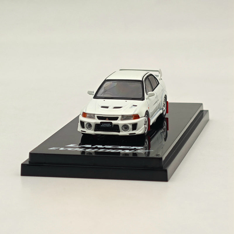 Hobby Japan 1/64 Mitsubishi Lancer GSR Evolution V (CP9A)1998 HJ642032AW White