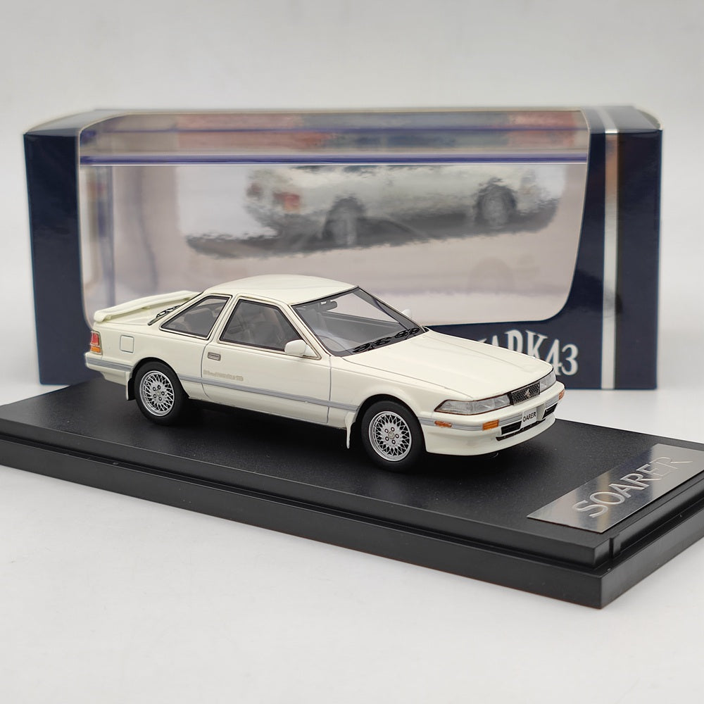 Mark43 1/43 Toyota Soarer 2.0GT-Twin Turbo GZ20 1986 White PM4359W Resin Model Car Edition Gift