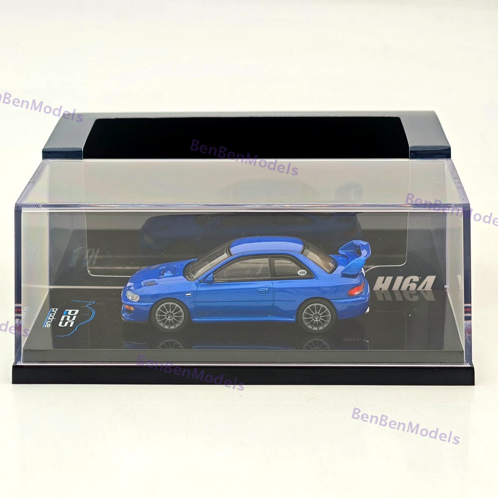1/64 Hobby Japan Prodrive P25 2023 Impreza 22B Blue Diecast Metal Car