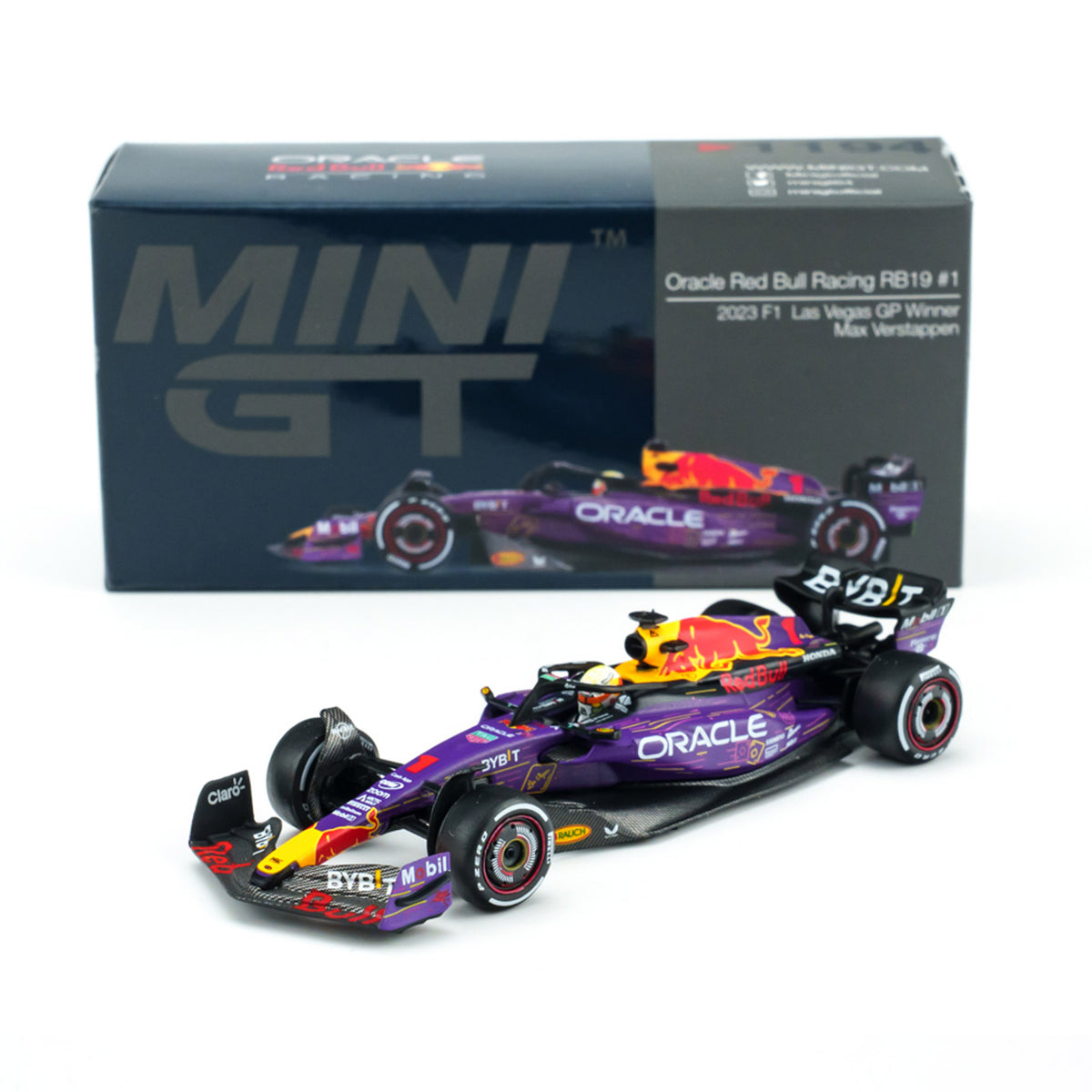 Minigt 1:64 Team Rb19 #1 Vista Pan 1194# F1 Alloy Racing Model