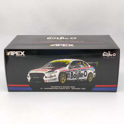 1/18 Apex Ford Racing Team #5 Winterbottom/Canto 2017 Bathurst 1000 AD81426 Diecast Models Car Limited Collection