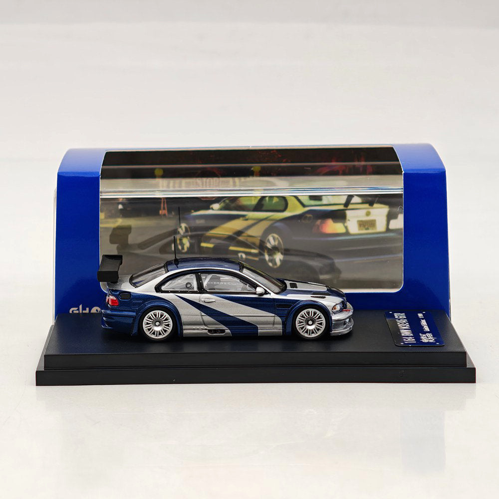 Ghost Player 1:64 E46 M3 GTR NFS Openable Hood & Trunk Diecast Model Car Limited Collection