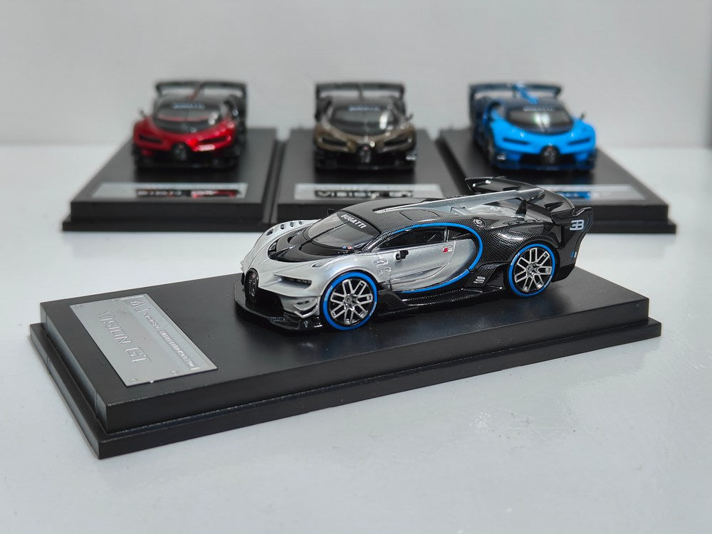MJ 1:64 Scale VisonGT Miniature Diecast Toys Car Models Collection Gifts Limited Edition 14+