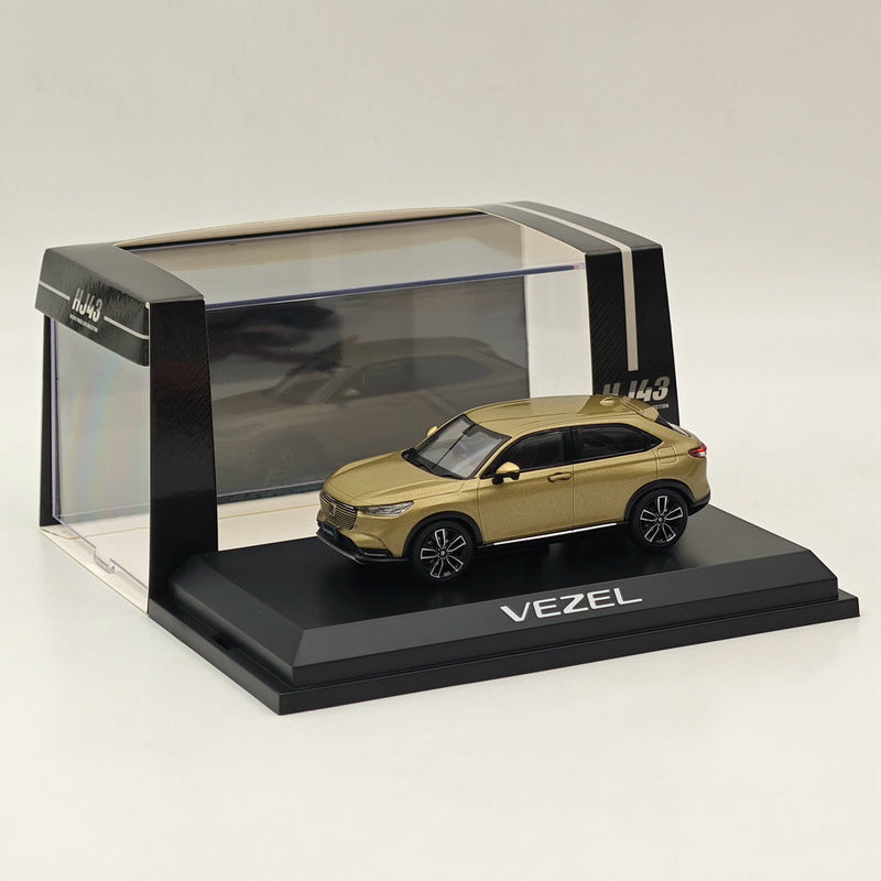 1/43 Hobby Japan Honda VEZEL e:HEV Z Sand Khaki (P) HJ432002K Diecast Model Car