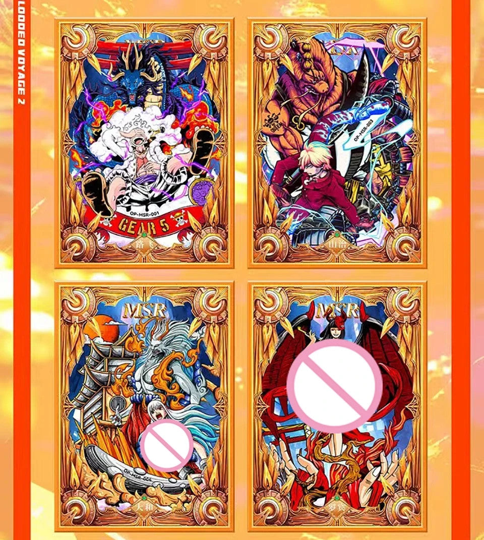 One Piece Burning Will 2 Booster Box Trading Card's Doujin Anime TCG NEW BAKAKA！