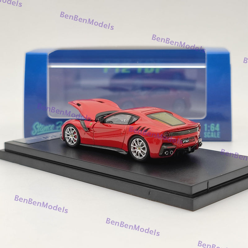 1/64 Stance Hunters Ferrari F12 TDF Diecast Models Car Limited Collection Red