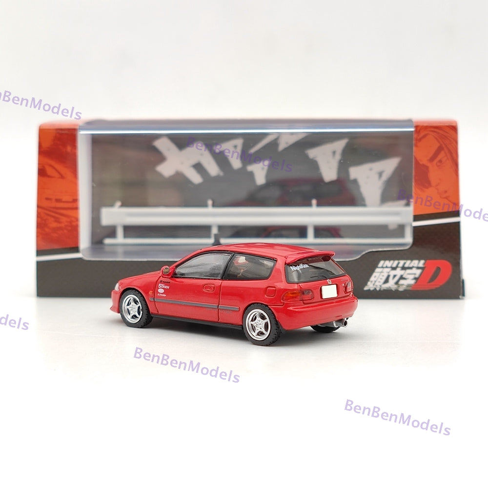 1/64 Hobby Japan Civic (EG6) Myogi Night Kids / Shingo Shoji HJ641017HR Red