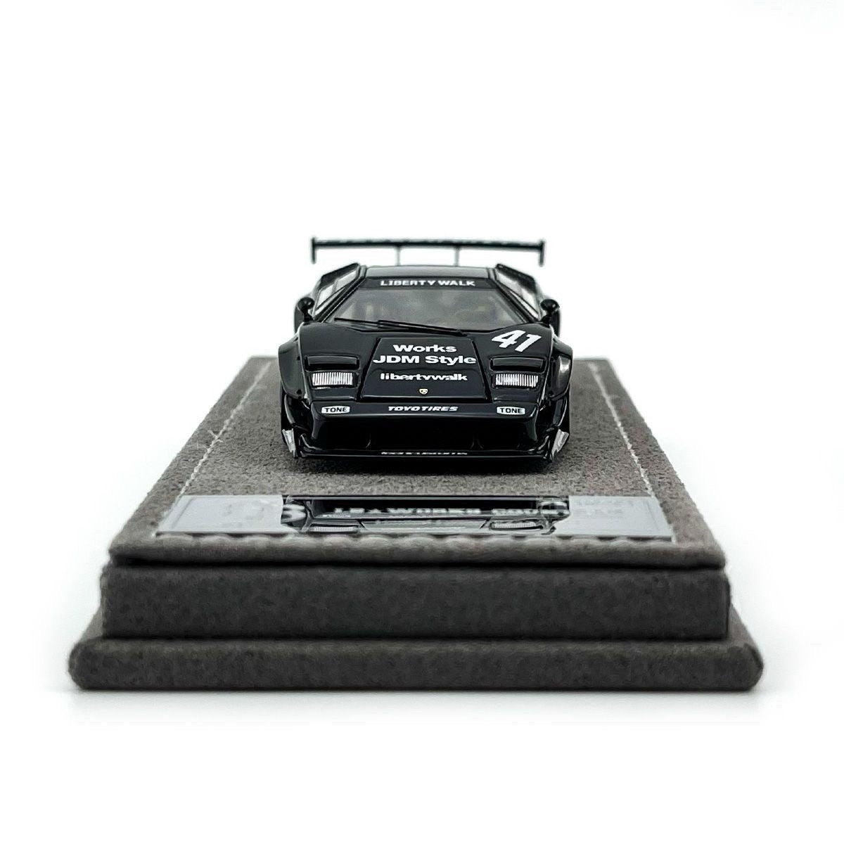 Topart 1:64 LBWK Lamborghini Countach #41 Diecast Alloy Collectible Model Car