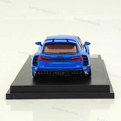 DCM 1:64 RS6 2NCS Wagon Widebody Kit Sports Model Diecast Metal Car