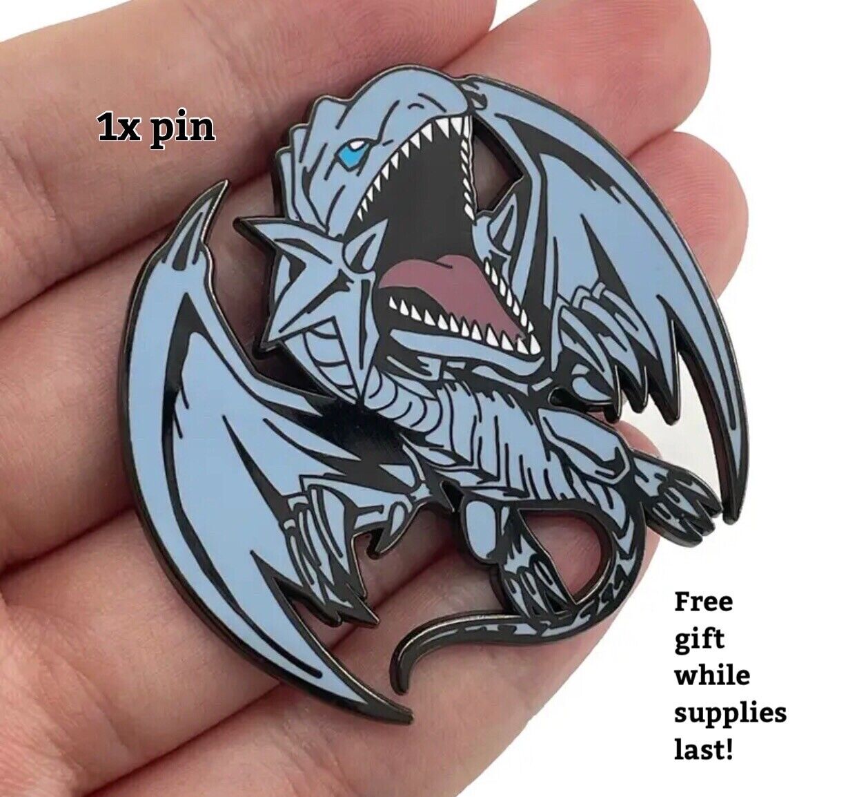 2023 Yugioh Blue-Eyes White Dragon Building Block Figure 1,258 PCS