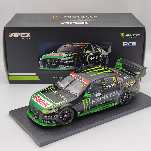1/18 Apex FORD FG X FALCON MONSTER ENERGY #6- CAM WATERS 2016 AD81419 Diecast Models Car Limited Collection Toys Gift