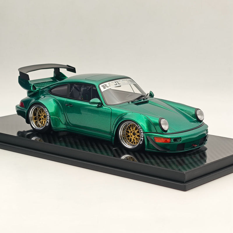 *RARE* TGM Model 1/18 RWB Porsche 911 964 Metallic Green TGM18002 Resin Limited Edition Collection