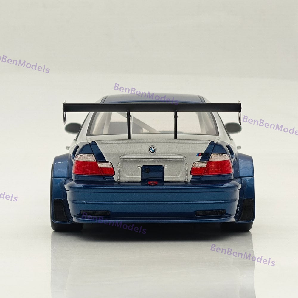 Pre-sale SW 1:18 BMW M3 GTR E46 Need For Speed Limited Edition Resin Model Car Collectible Gifts