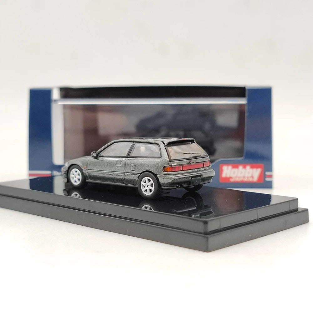 Hobby Japan 1/64 EF9 SiR Ⅱ Customized Version Gray HJ641031CGM Diecast Model Toys Car Collection Gifts
