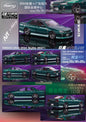 MORTAL 1:64 NISSAN SKYLINE URAS ER34 Skyline 25GT-t Miniature Diecast Jouets Modèles de Voiture Hobby Collection Cadeaux TOUT EN TUNING 2024 Dongguang 