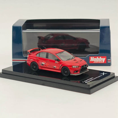 1/64 Hobby Japan Mitsubishi Lancer Evolution X RALLIART  Red Diecast Model Car