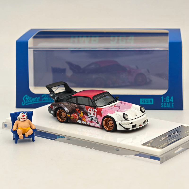 Stance Hunters 1/64 Porsche RWB 964 Rauh-Welt Widebody Akiba