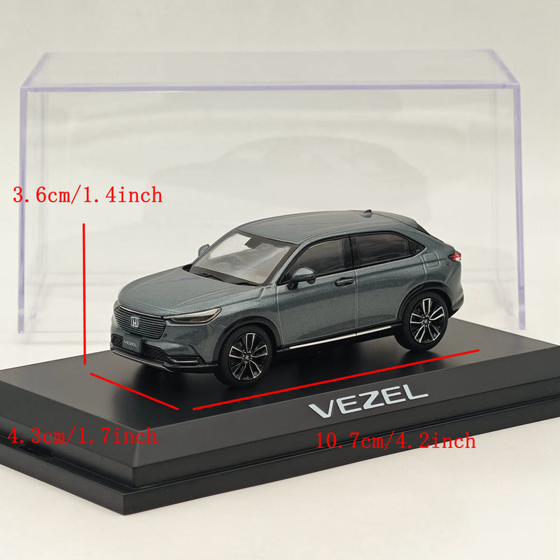 Hobby Japan 1/43 Honda VEZEL Meteoroid Gray Metallic HJ431002GM Diecast Model