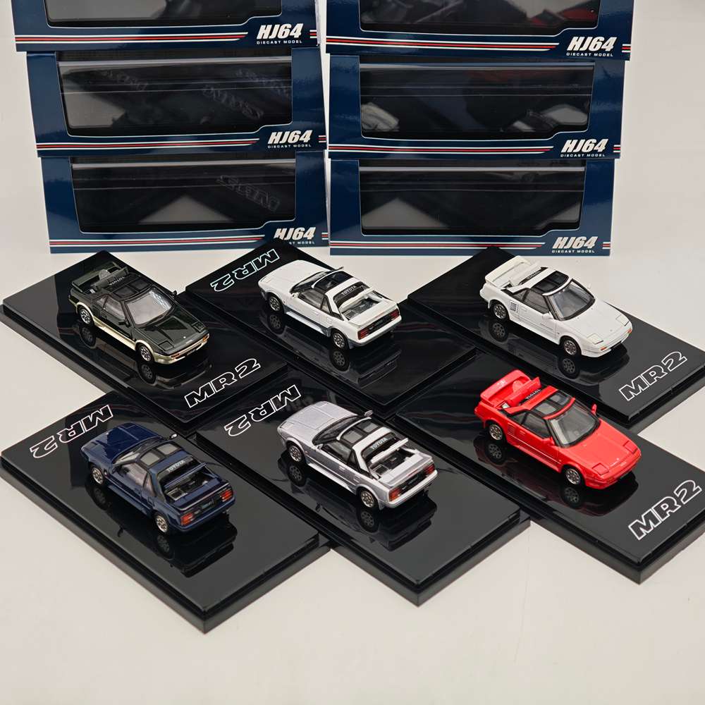 Hobby Japan 1:64 MR2 1600G - LIMITED SUPER CHARGER 1988 T BAR ROOF HJ643056A Series Diecast Model Car Limited Collection