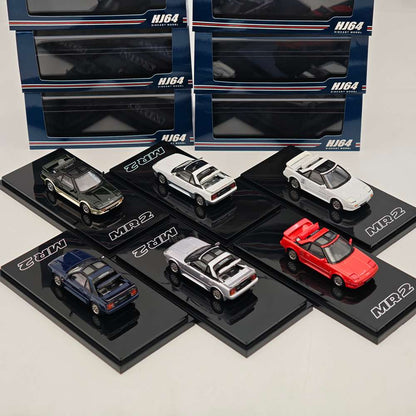 Hobby Japan 1:64 MR2 1600G - LIMITED SUPER CHARGER 1988 T BAR ROOF HJ643056A Series Diecast Model Car Limited Collection