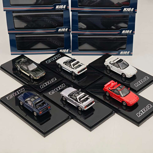 Hobby Japan 1:64 MR2 1600G - LIMITED SUPER CHARGER 1988 T BAR ROOF HJ643056A Series Diecast Model Car Limited Collection