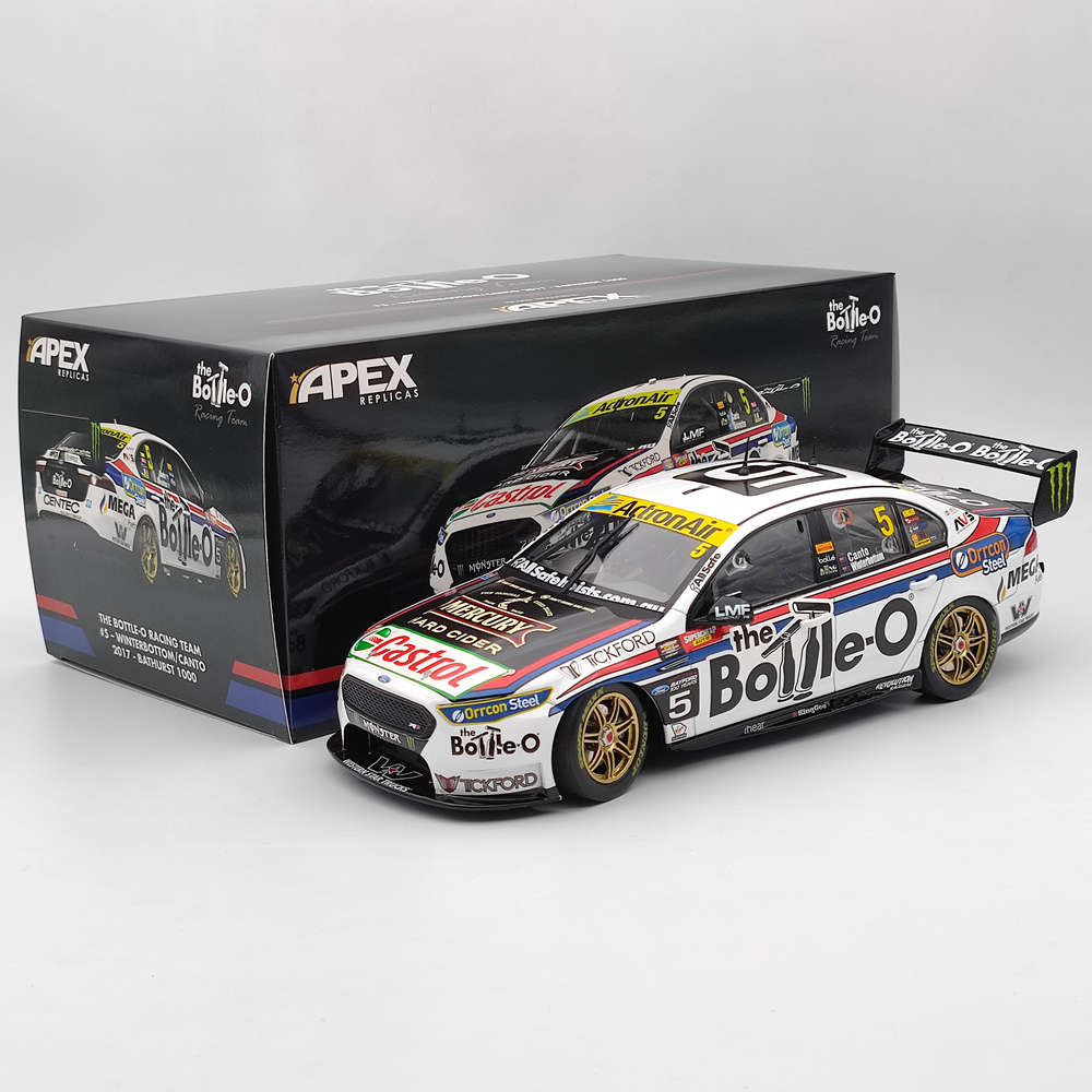 1/18 Apex Ford Racing Team #5 Winterbottom/Canto 2017 Bathurst 1000 AD81426 Diecast Models Car Limited Collection