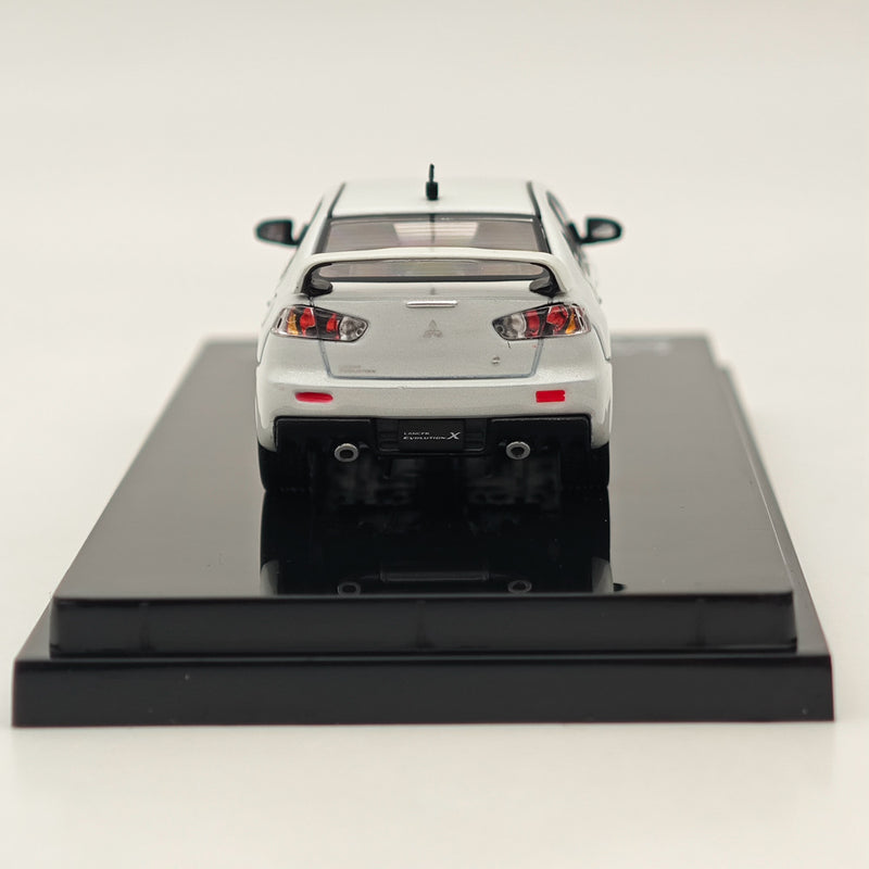 Hobby Japan 1/64 Mitsubishi Lancer Evolution X White Pearl HJ641053AWP Diecast Model Car Limited Collection