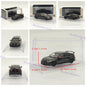 1/43 Hobby Japan HJD43 CIVIC TYPE R (FL5) RACING BLACK Package Genuine Option