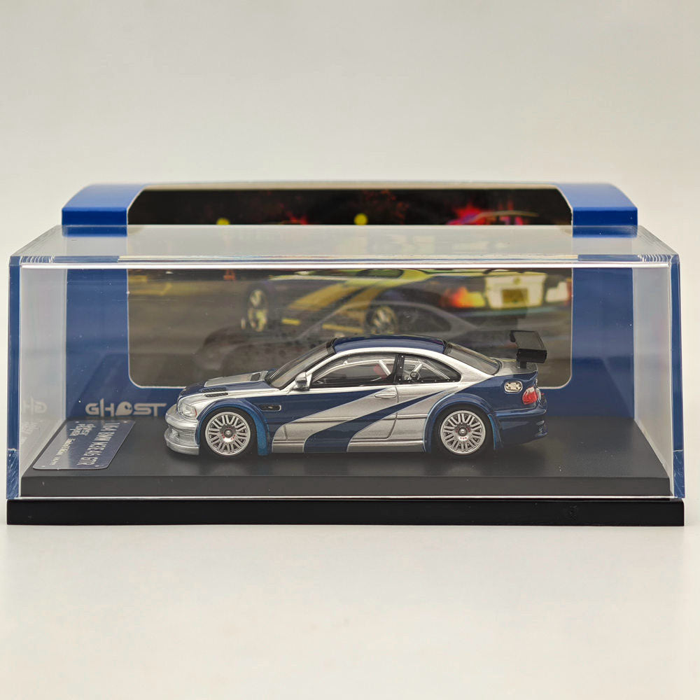 Ghost Player 1:64 BMW M3 E46 GTR Blue by DCM Diecast Model