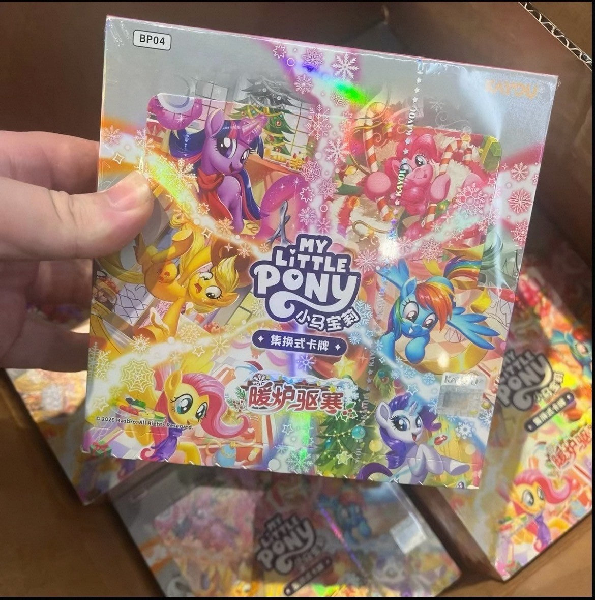 Kayou My Little Pony TCG Hearth's Warming Vol.4 Factory Sealed Booster Box Cards