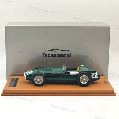 1/18 Tecno Maserati  250F 3rd Place 1954 Stirling Moss #22 TM18-187B Ltd 80 Pcs