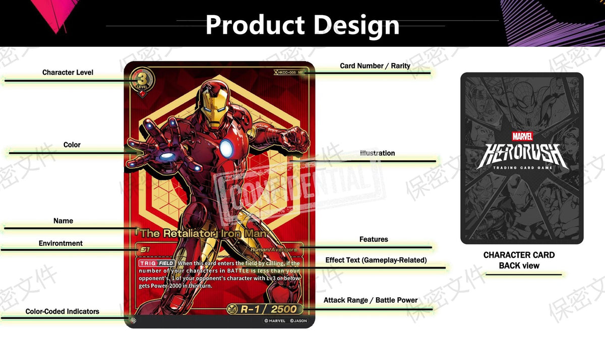 [CHINESE]Marvel Hero Rush Avengers BR01 Card Fun TCG Booster Box 20 Packs Sealed