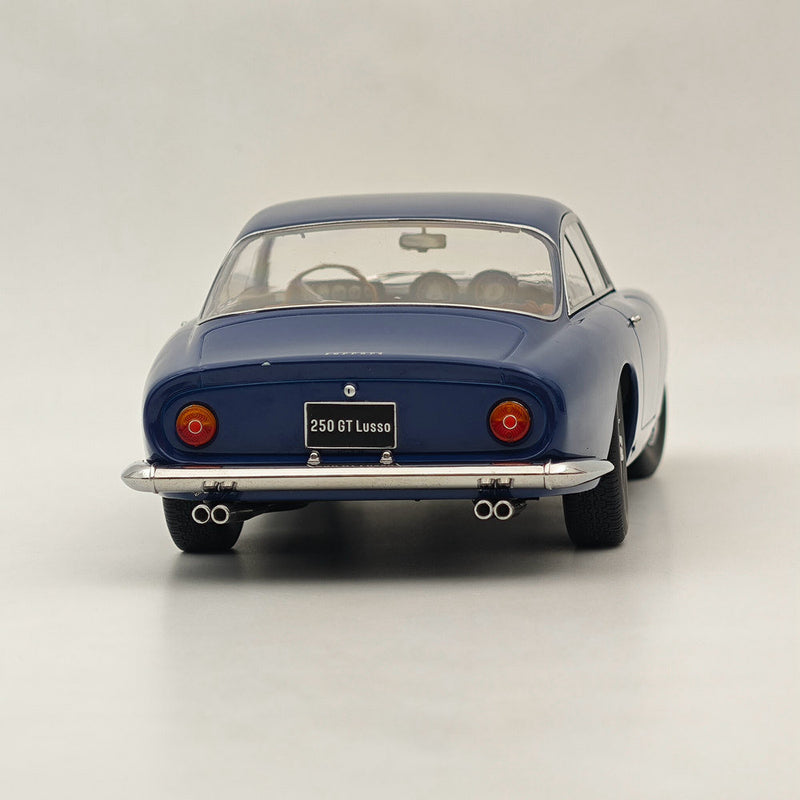 KK-Scale 1:18 Ferrari 250 GT Lusso 1962 Diecast Models Car Collection Blue