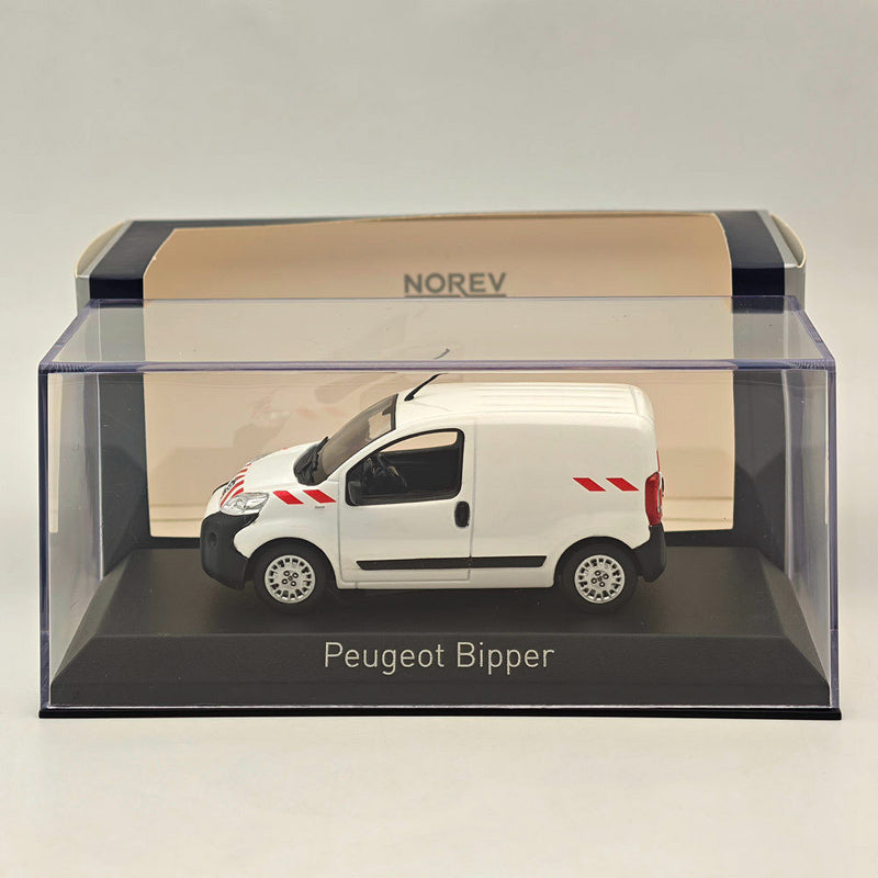 1/43 Norev Peugeot Bipper Van White Diecast Models Car Gift Limited Collection