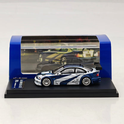 Ghost Player 1:64 E46 M3 GTR NFS Openable Hood & Trunk Diecast Model Car Limited Collection