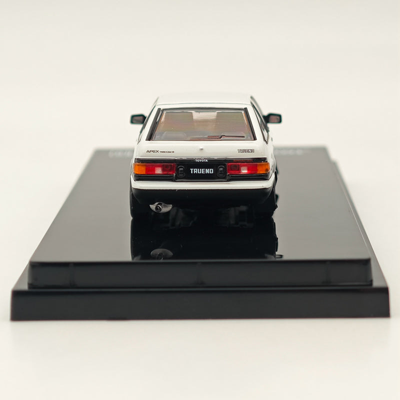 Hobby Japan 1/64 Toyota SPRINTER TRUENO GT APEX (AE86) JDM Style White HJ641052AWB Diecast Model Car